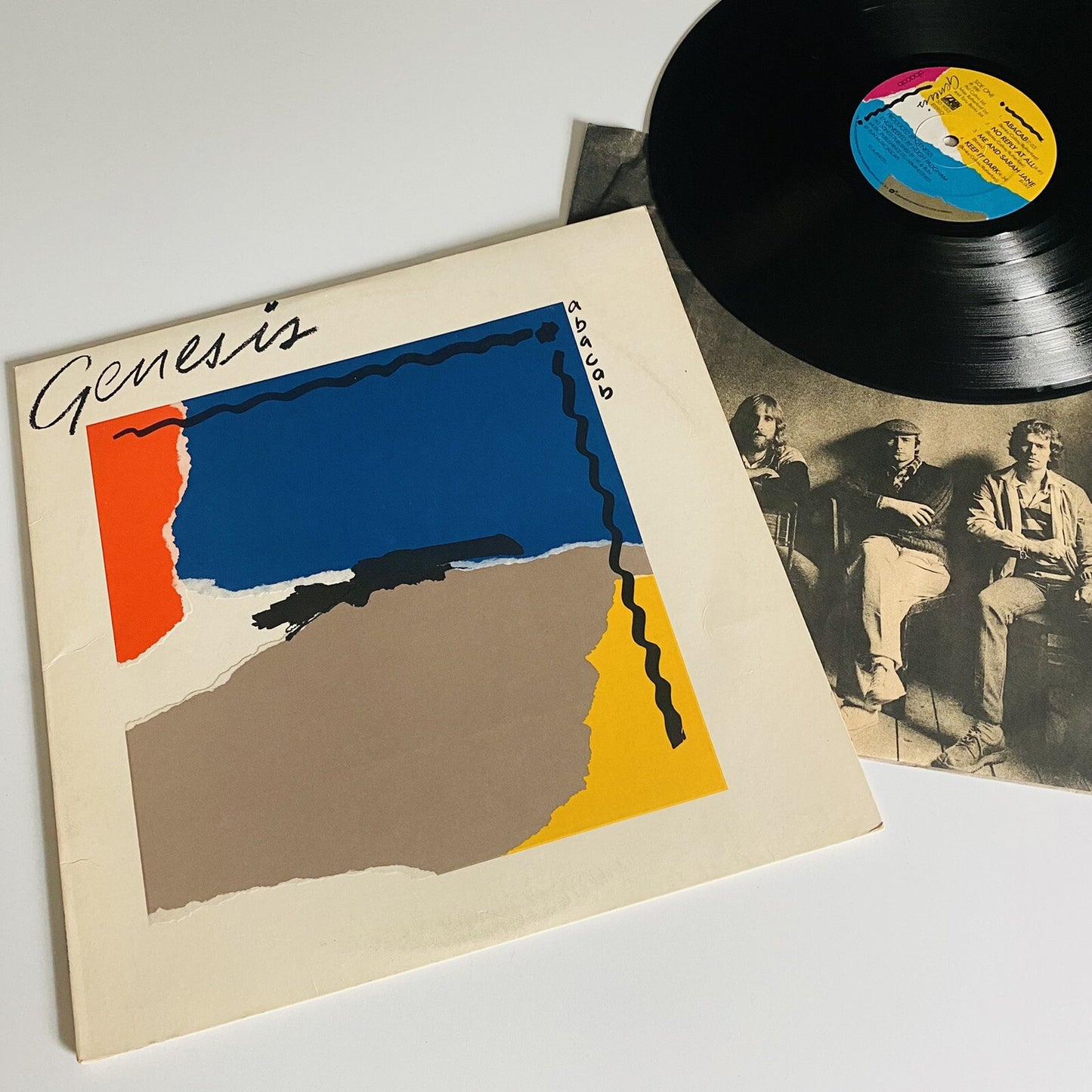 Genesis ABACAB Vinyl LP Record w/inner SD19313 VG+
