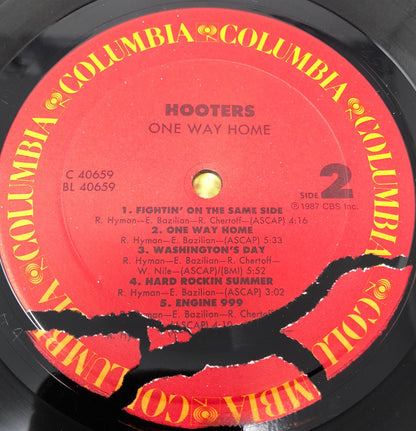 Hooters ONE WAY HOME Vinyl LP Record VG+ 40659