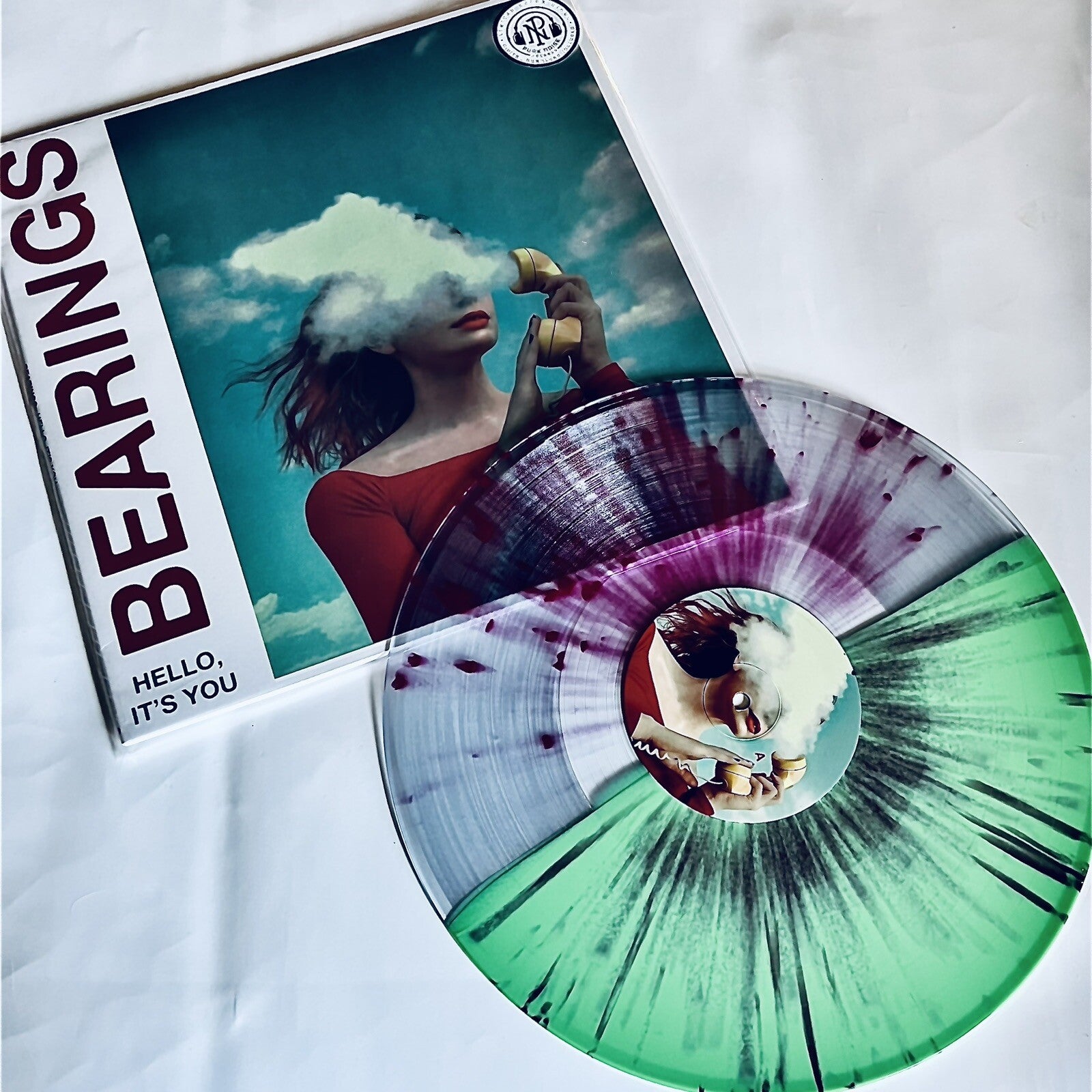 Bearings HELLO, IT'S YOU Color Vinyl LP Record SPLATTER New