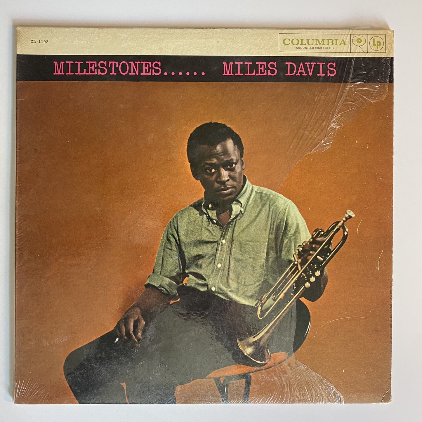 Miles Davis MILESTONES Vinyl LP Record PITMAN Mono RE VG+
