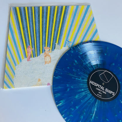 Hospital Ships LONELY TWIN Color Vinyl LP Record NM