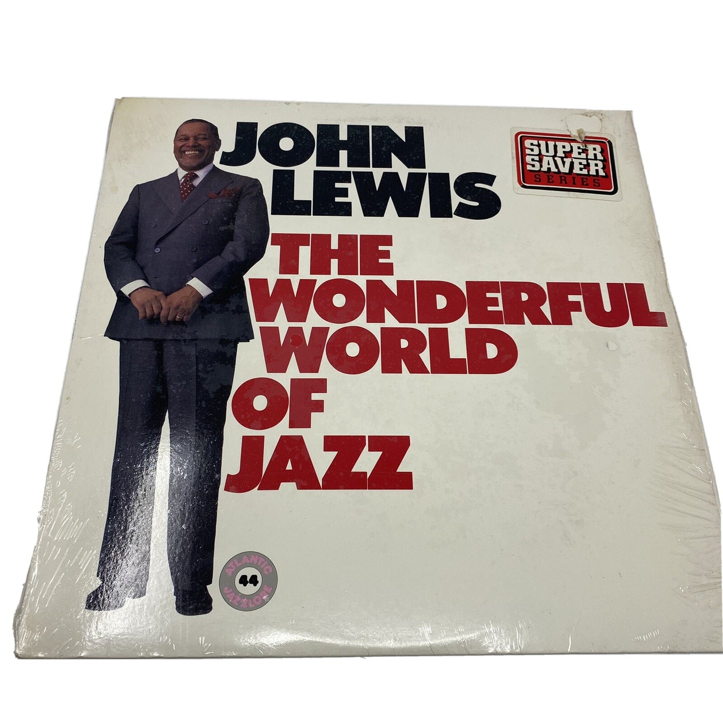 John Lewis THE WONDERFUL WORLD OF JAZZ Vinyl LP Record VG+