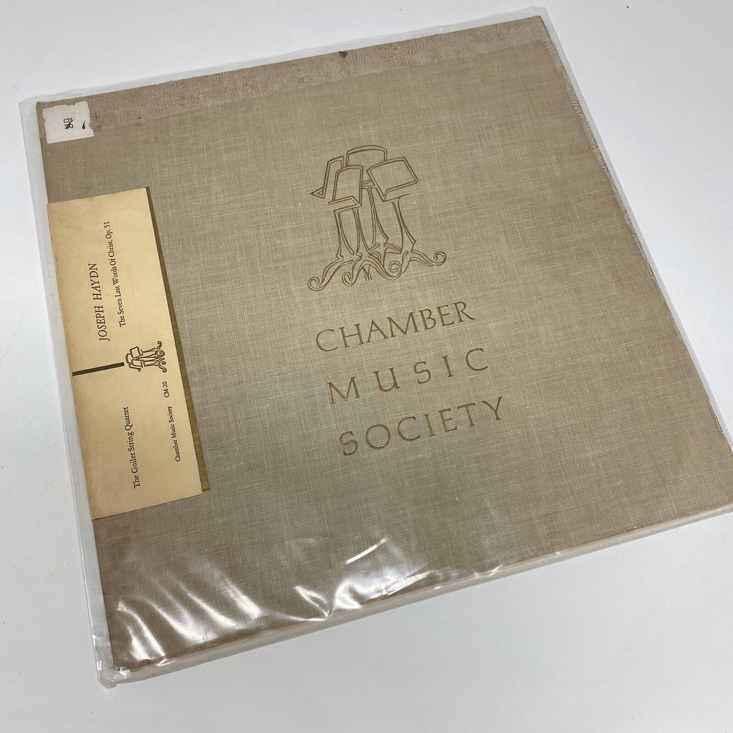 Chamber Music Society HAYDN OP 51 Vinyl LP Record Guilet String Quartet VG+