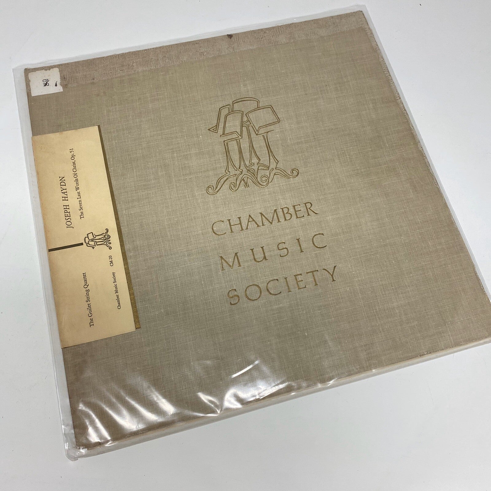 Chamber Music Society HAYDN OP 51 Vinyl LP Record Guilet String Quartet VG+