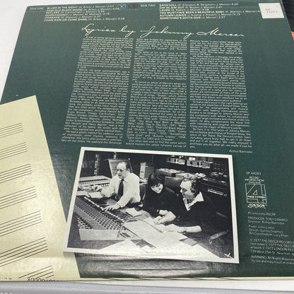 LYRICS BY JOHNNY MERCER Roland Shane VINYL LP RECORD Orchestra & Chorus VG+