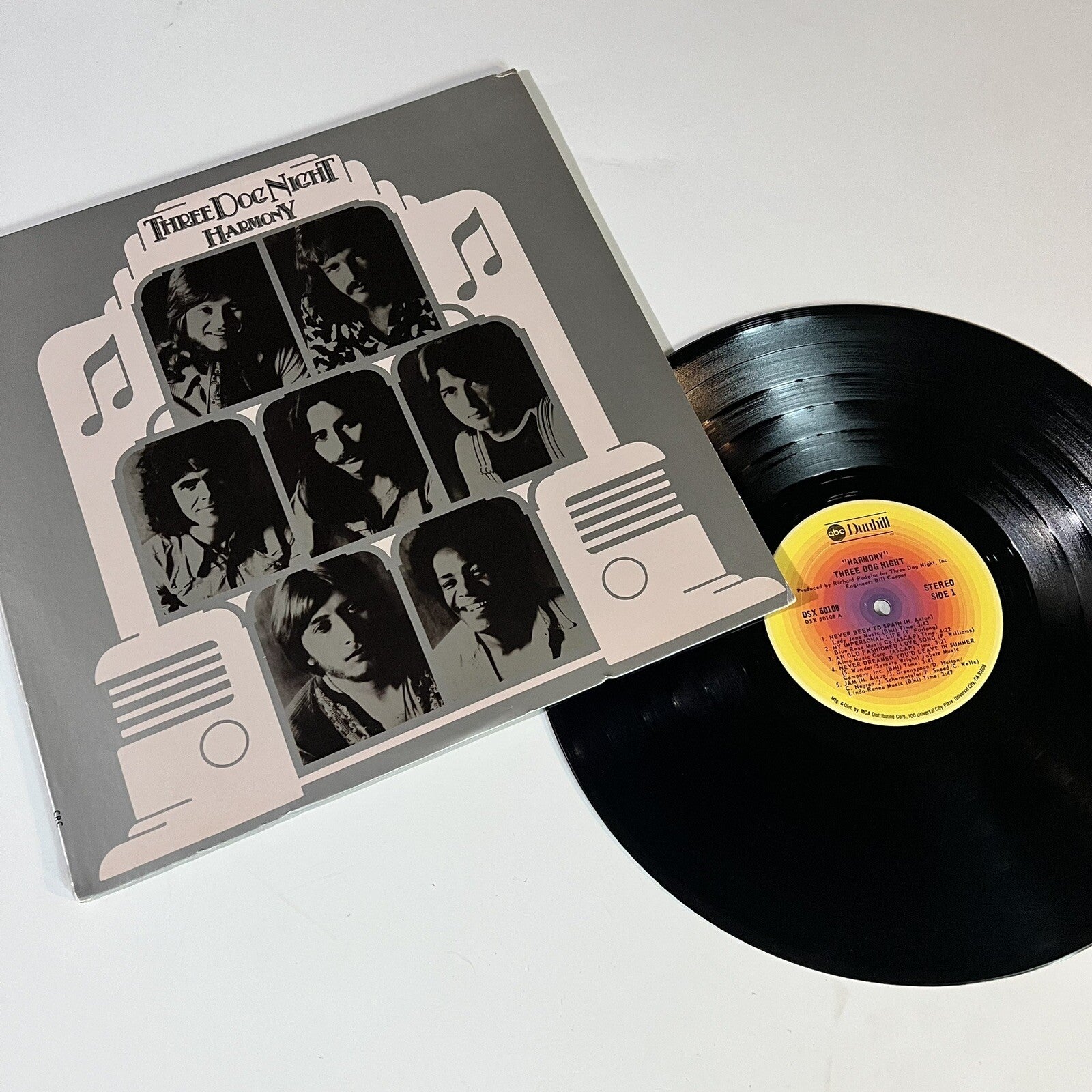 Three Dog Night HARMONY Vinyl LP Record VG+