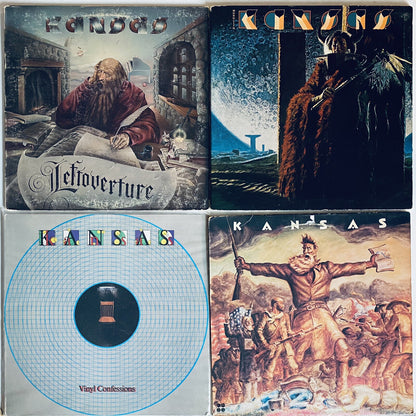 Kansas BUNDLE Vinyl LP Records VG/VG+