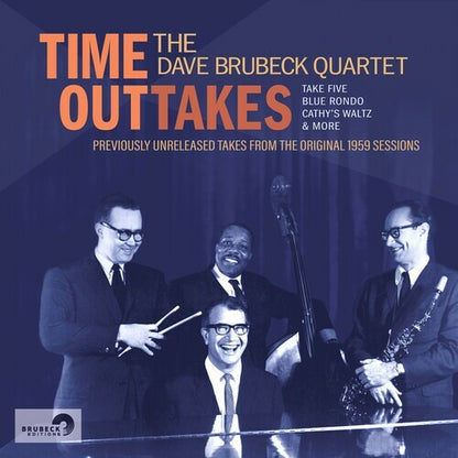 The Dave Brubeck Quartet TIME OUTTAKES Vinyl LP Record NEW MINT