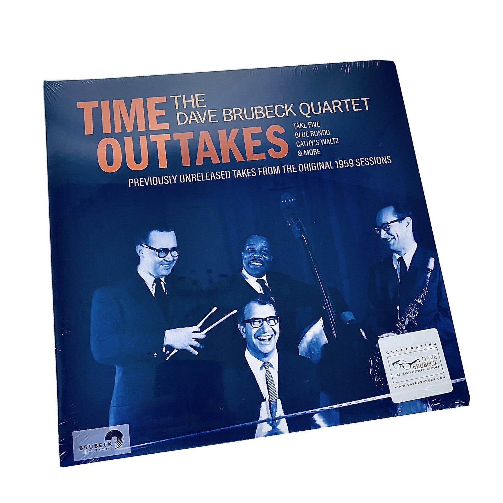 The Dave Brubeck Quartet TIME OUTTAKES Vinyl LP Record NEW MINT