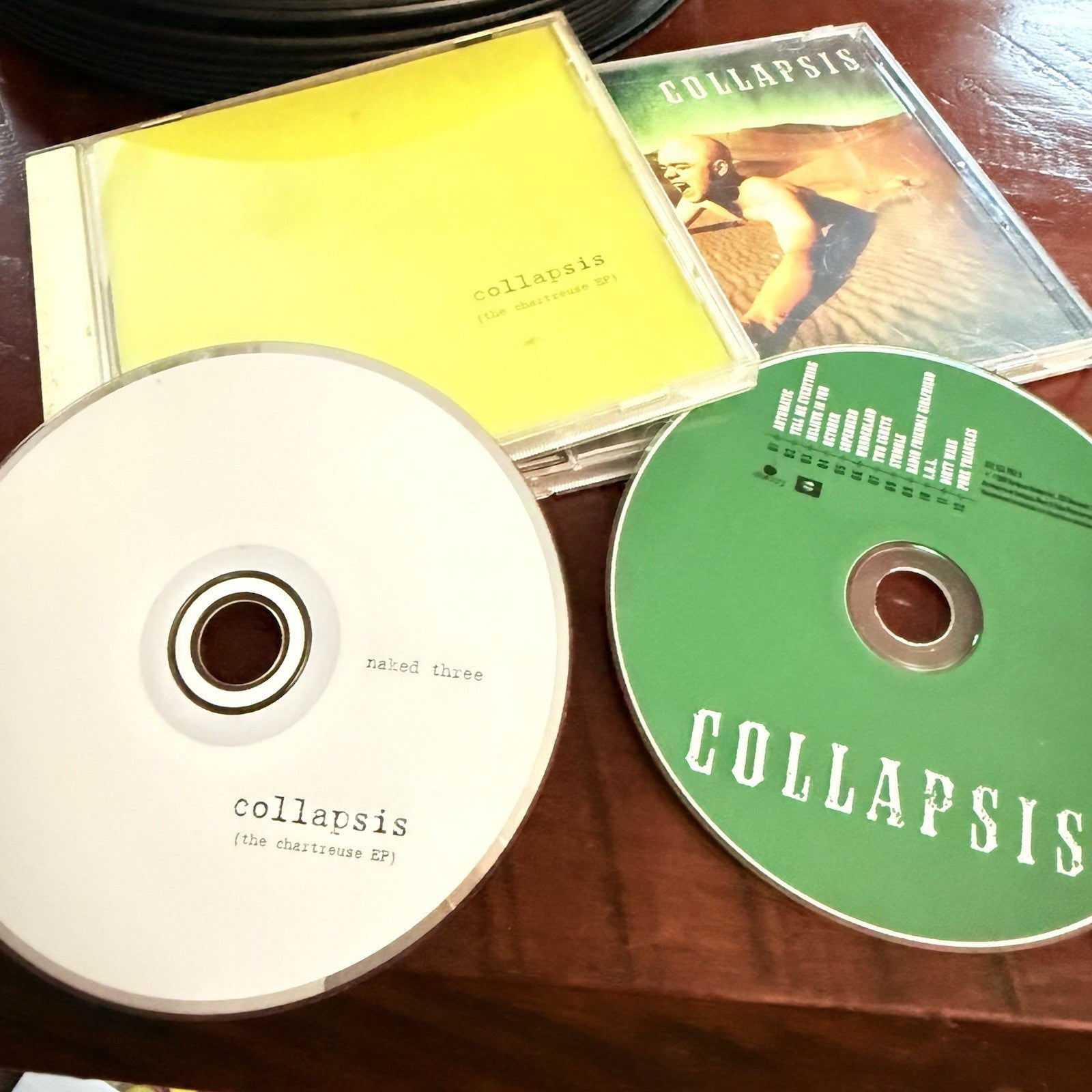 Collapsis CHARTREUSE EP + DIRTY WAKE Compact Disc CDs