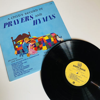A Child’s Record of Prayers & Hymns VINYL LP RECORD VG+ 