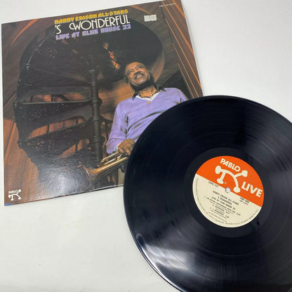 Harry Edison All-Stars- 'S WONDERFUL Vinyl LP Record 1983 Pablo Live JAZZ VG+
