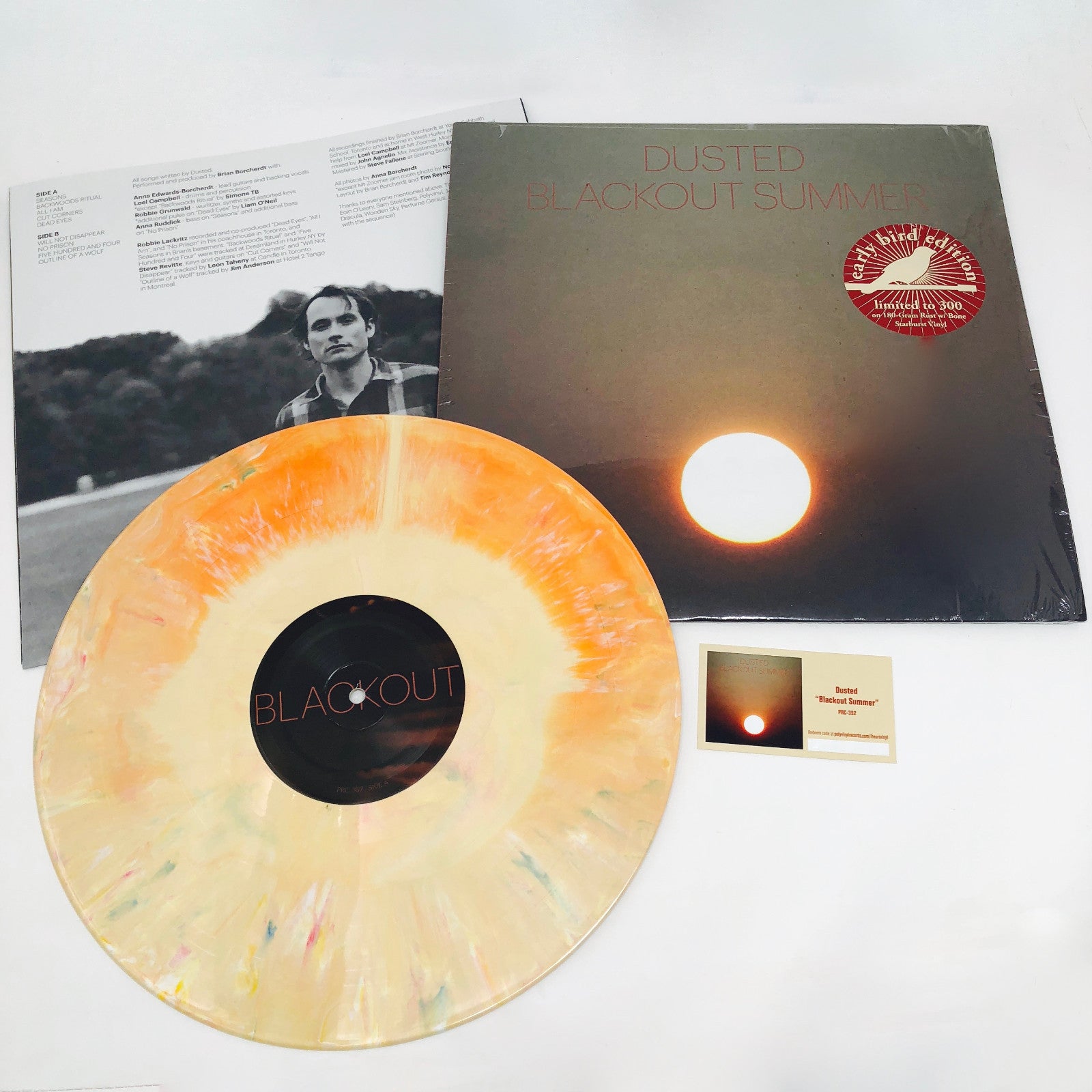 Dusted BLACKOUT SUMMER New 180g Vinyl Record EARLYBIRD of 300 Pressed