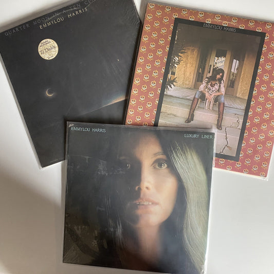 Emmylou Harris VINYL LP RECORD Bundle VG+ 