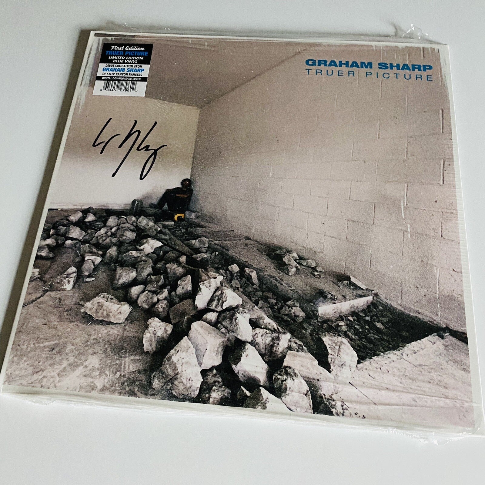 Graham Sharp TRUER PICTURE Color & Signed Vinyl LP Record NEW SEALED