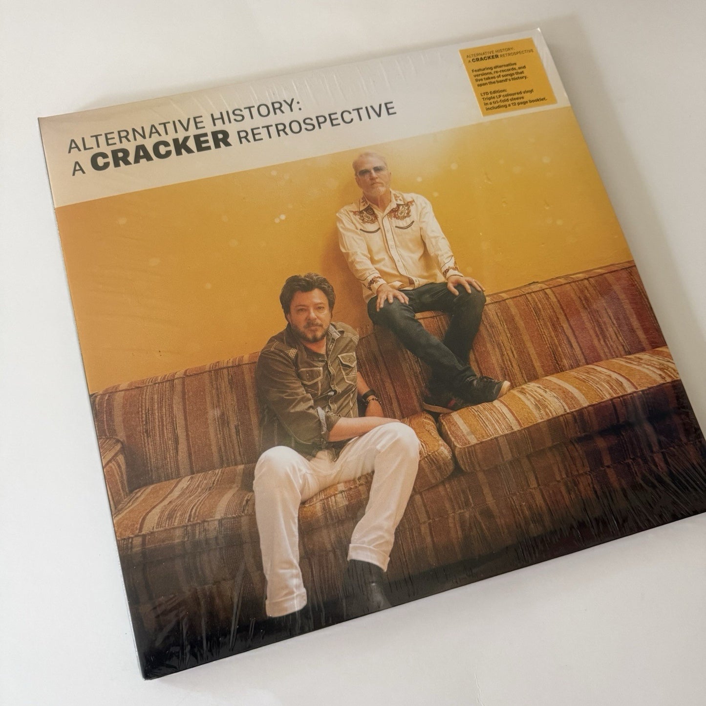 Cracker ALTERNATIVE HISTORY RETROSPECTIVE Color Vinyl LP HARDCOVER SET NewSealed