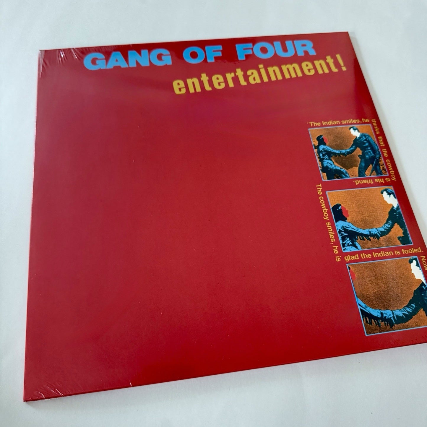 Gang of Four ENTERTAINMENT! Vinyl LP Record NEW Sealed
