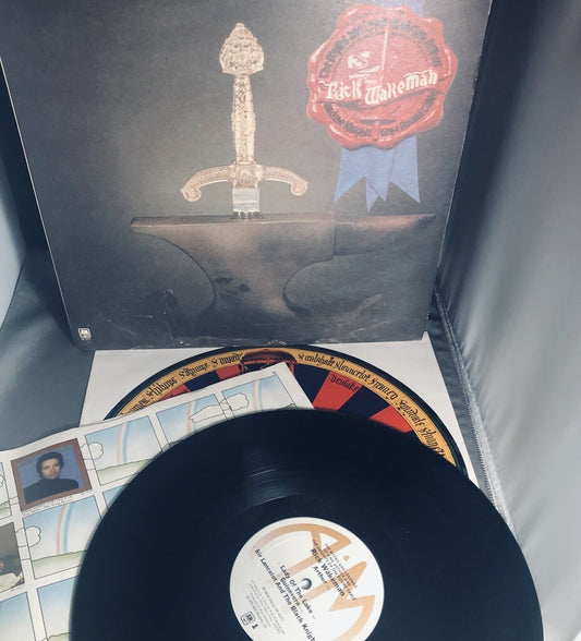 Rick Wakeman MYTHS & LEGENDS OF KING ARTHUR Vinyl LP Record SP4515 Prog Rock VG+