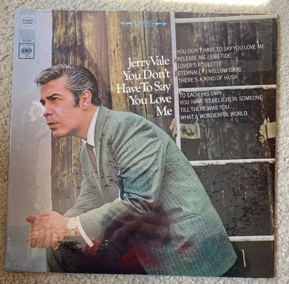 Jerry Vale YOU DON’T HAVE TO SAY YOU LOVE ME Sealed Vinyl LP Record MINT