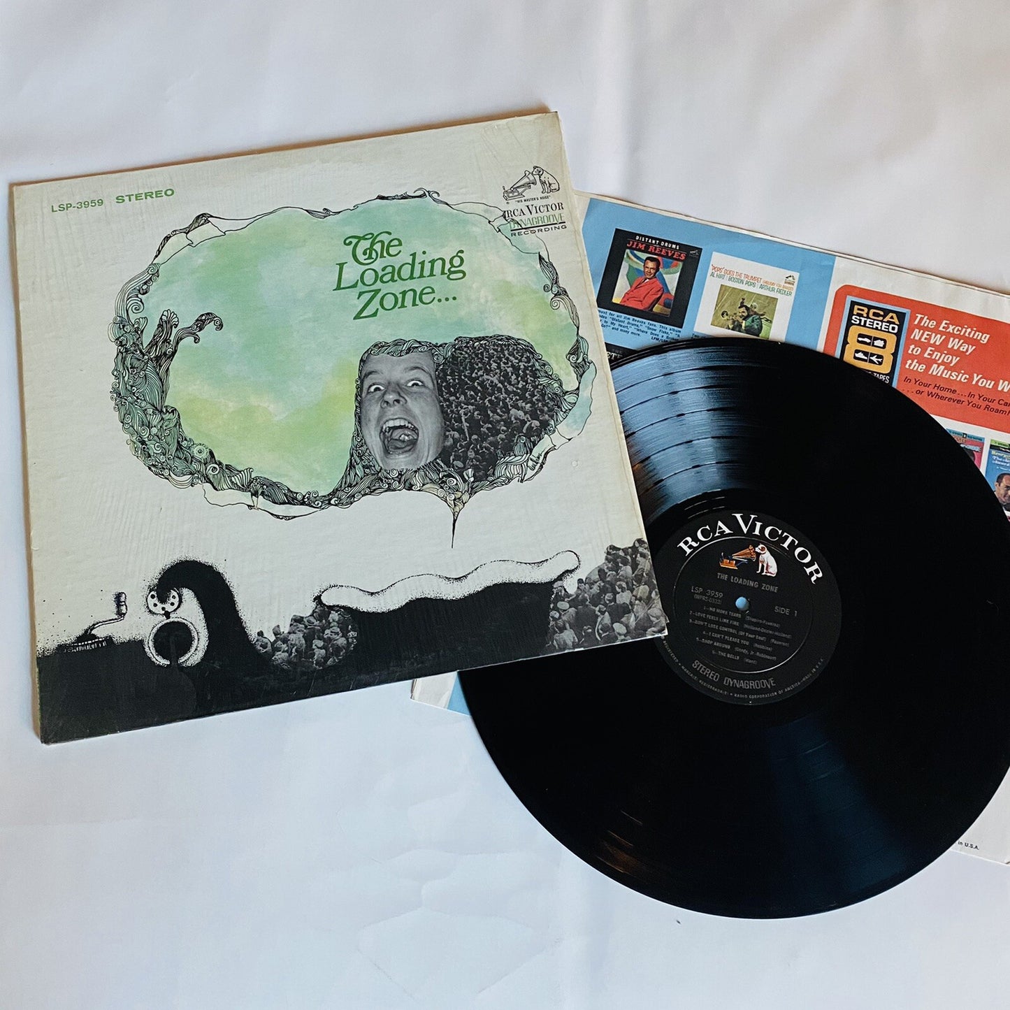 The Loading Zone THE LOADING ZONE Vinyl LP Record HOLLYWOOD PRESSING VG+