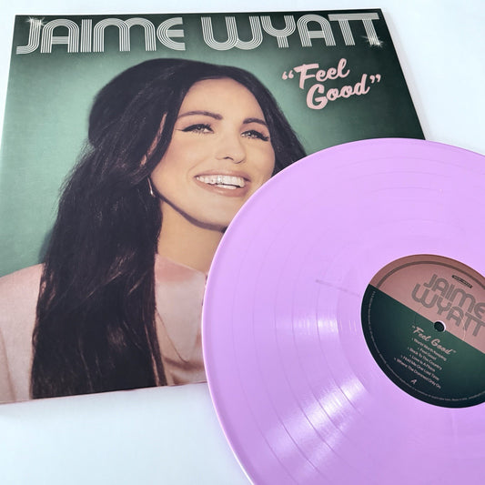 Jaime Wyatt FEEL GOOD Color Autographed Vinyl LP Record NEW + Huge Signed Poster