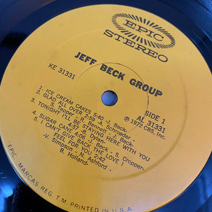 Jeff Beck JEFF BECK GROUP + THERE AND BACK Vinyl LP Record VG+\VG
