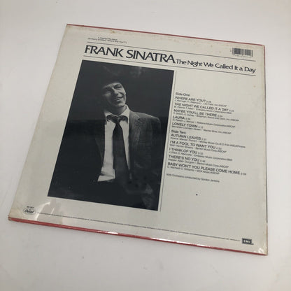 Frank Sinatra THE NIGHT WE CALLED IT A DAY Vinyl LP Record SN-16111 SEALED