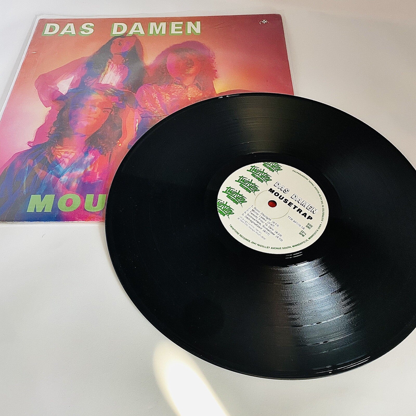 DAS DAMEN Mousetrap LP VG+ 1989 Twin Tone TTR 89170 1 Vinyl Plays Well