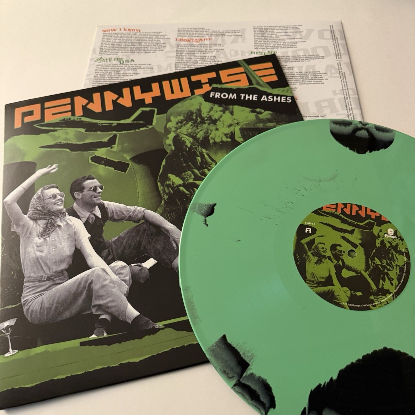 Pennywise FROM THE ASHES Color Vinyl LP Record NEW