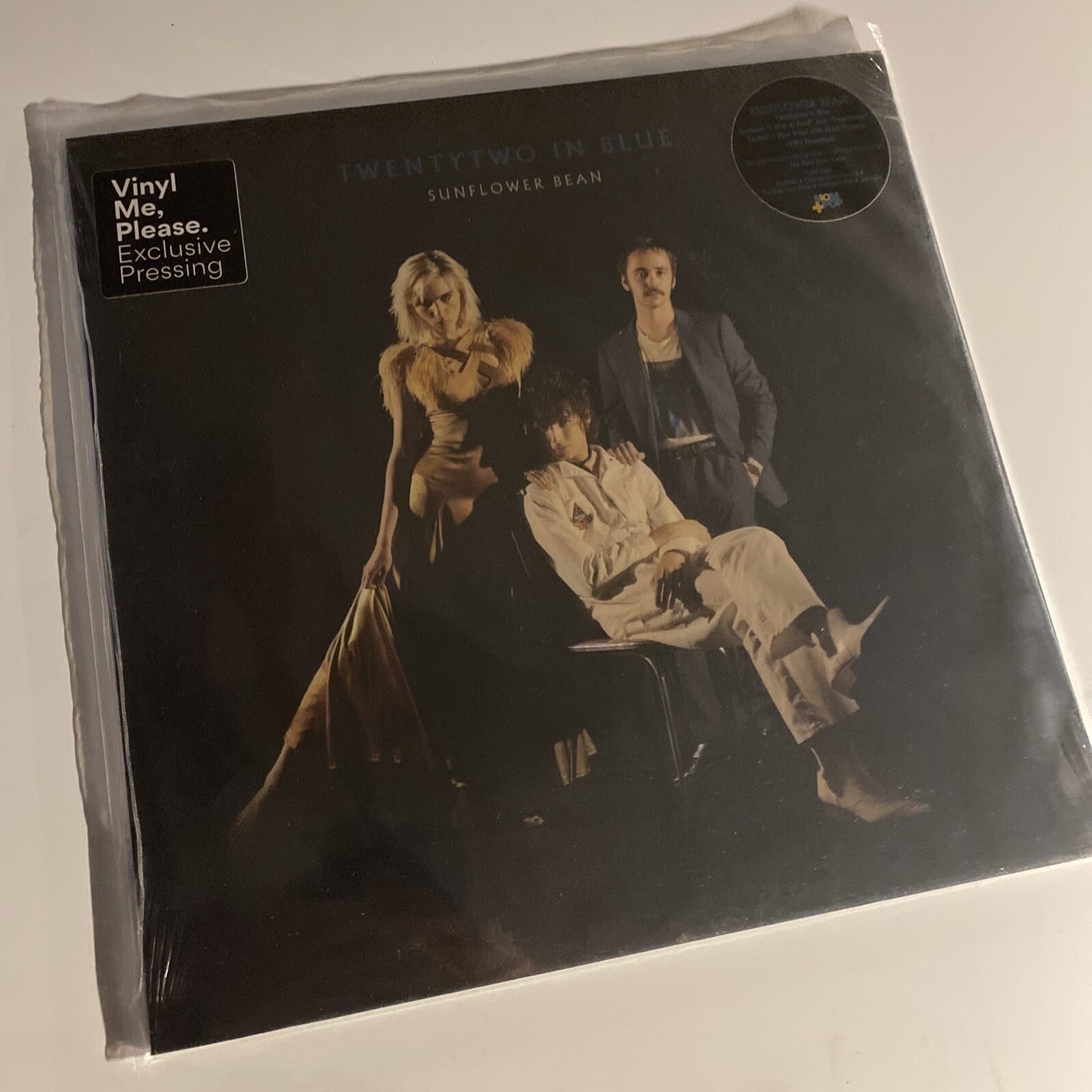 Sunflower Bean TWENTYTWO IN BLUE Color VInyl LP Record SEALED