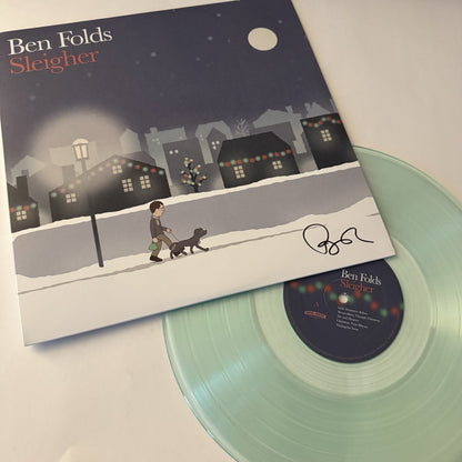 Ben Folds SLEIGHER Color AUTOGRAPHED Vinyl LP Record NEW