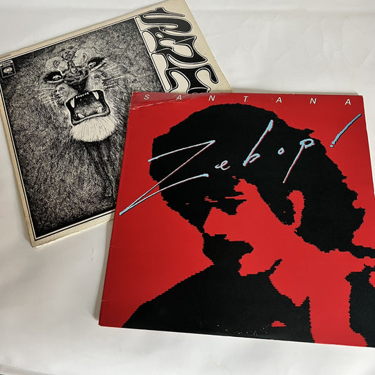 Santana BEBOP + CANTANA Vinyl LP Records VG+