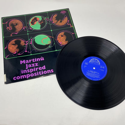 MARTINU-JAZZ INSPIRED COMPOSITIONS Vinyl SUPRAPHON LABEL Import VG+
