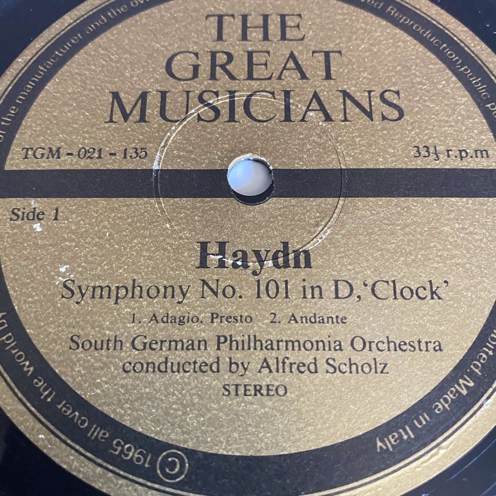 THE GREAT MUSICIANS 10” Vinyl Series w/books MOZART, HAYDN, BRAHMS VG+