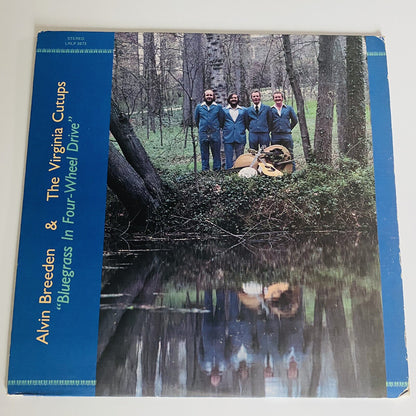 Alvin Breeden & the Virginia Cutups BLUEGRASS IN 4-WHEEL DRIVE Vinyl LP Record