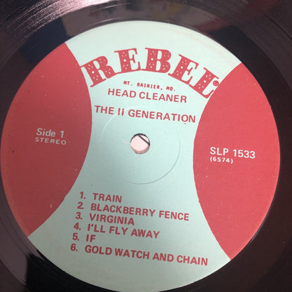 The II Generation HEAD CLEANER Vinyl LP Record—BLUEGRASS—VG+