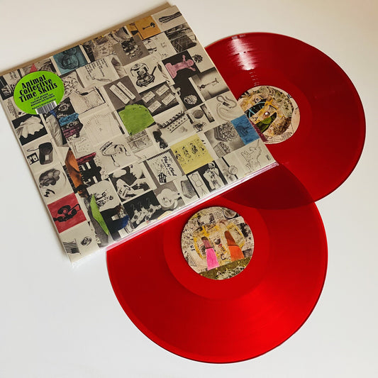 ANIMAL COLLECTIVE Time Skiffs 2xLP SEALED translucent ruby vinyl Domino w/dl 