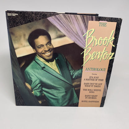 The Brook Benton Anthology 2LP VINYL RECORD R&B Funk Soul Rhino 71497 VG+