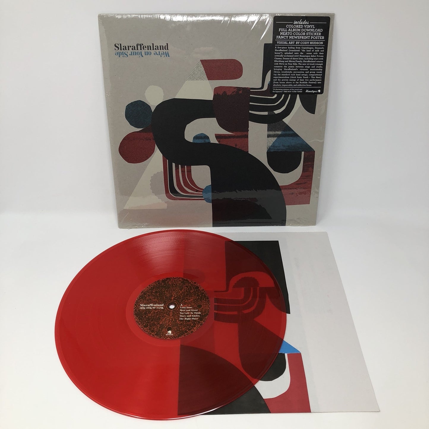 Slaraffenland: We're on Your Side (Colored Vinyl) LP