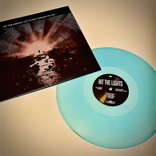 Hit The Lights JUST TO GET THROUGH TO YOU Color Vinyl LP Record NEW Mint