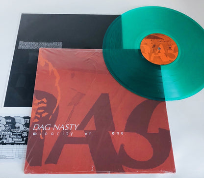 DAG NASTY Minority Of One SEALED LP GREEN VINYL REVELATION