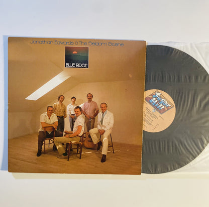 Jonathan Edwards & The Seldom Scene BLUE RIDGE Vinyl LP Record BLUEGRASS VG+