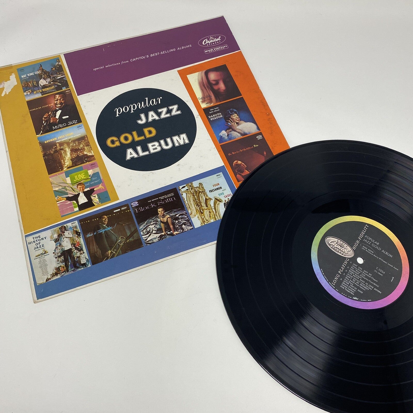 Special Selections From Capital’s Best-selling Albums POPULAR JAZZ Vinyl LP VG+
