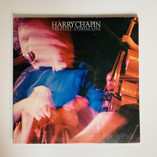 Harry Chapin GREATEST STORIES LIVE Vinyl 2xLP Redeks