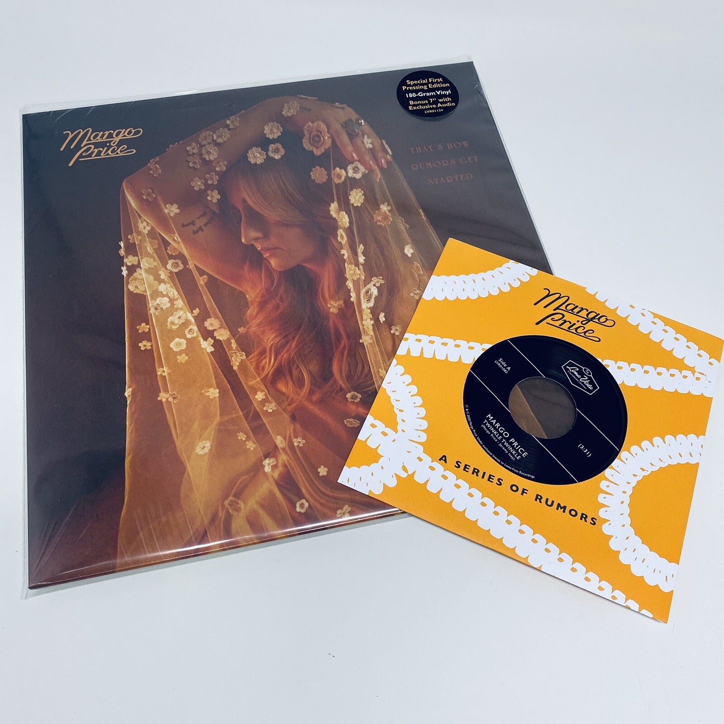 Margo Price THAT’S HOW RUMORS  GET STARTED Vinyl LP Record NEW 180g + 7”
