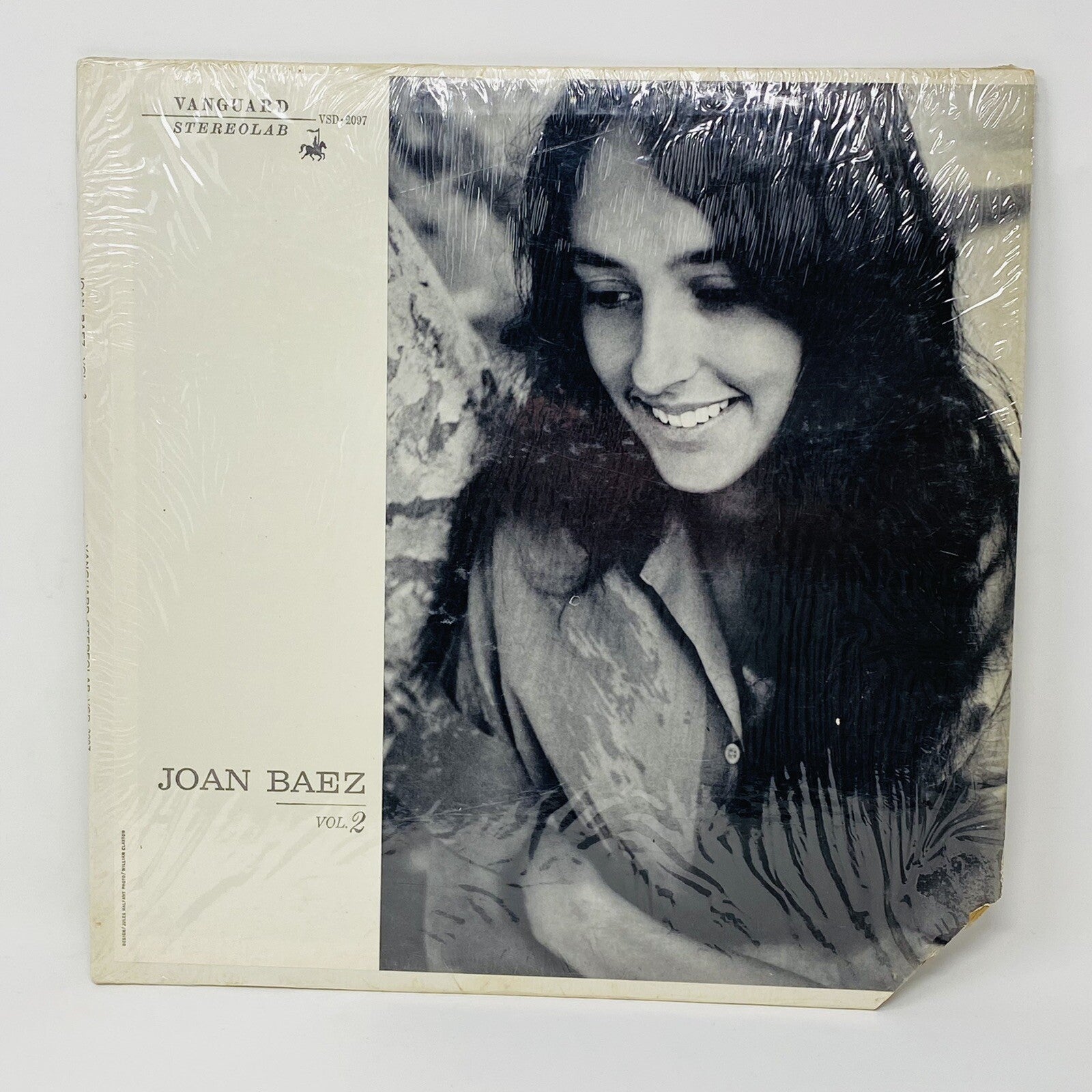 Joan Baez VOL. 2 Vinyl LP Record VG+