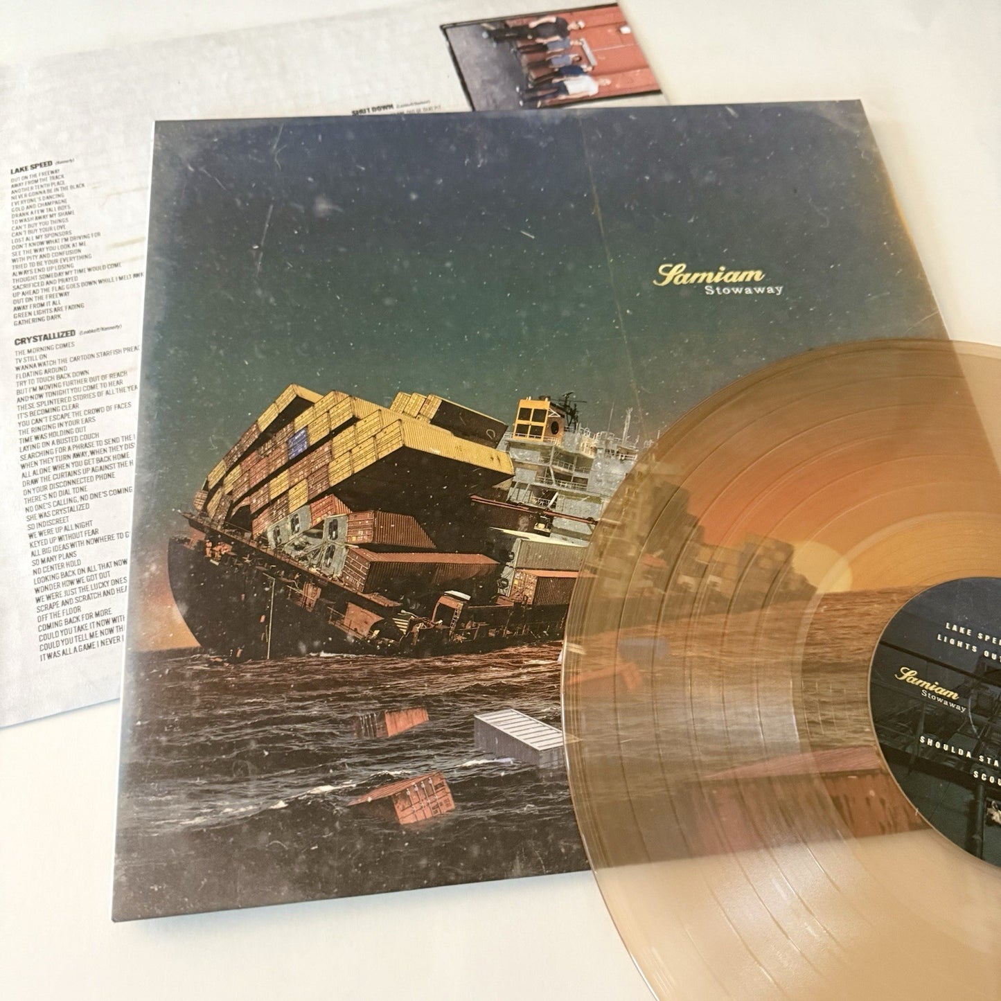 Samiam STOWAWAY Color Vinyl LP Record NEW