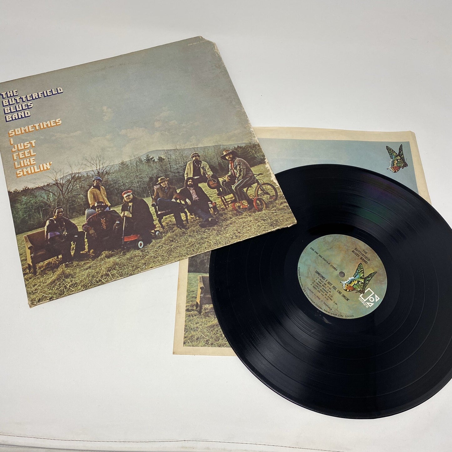 Paul Butterfield Blues Band SOMETIMES I JUST FEEL LIKE SMILIN’ Vinyl Record VG+