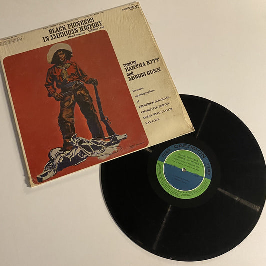 BLACK PIONEERS IN AMERICAN HISTORY Vinyl LP Record VG+