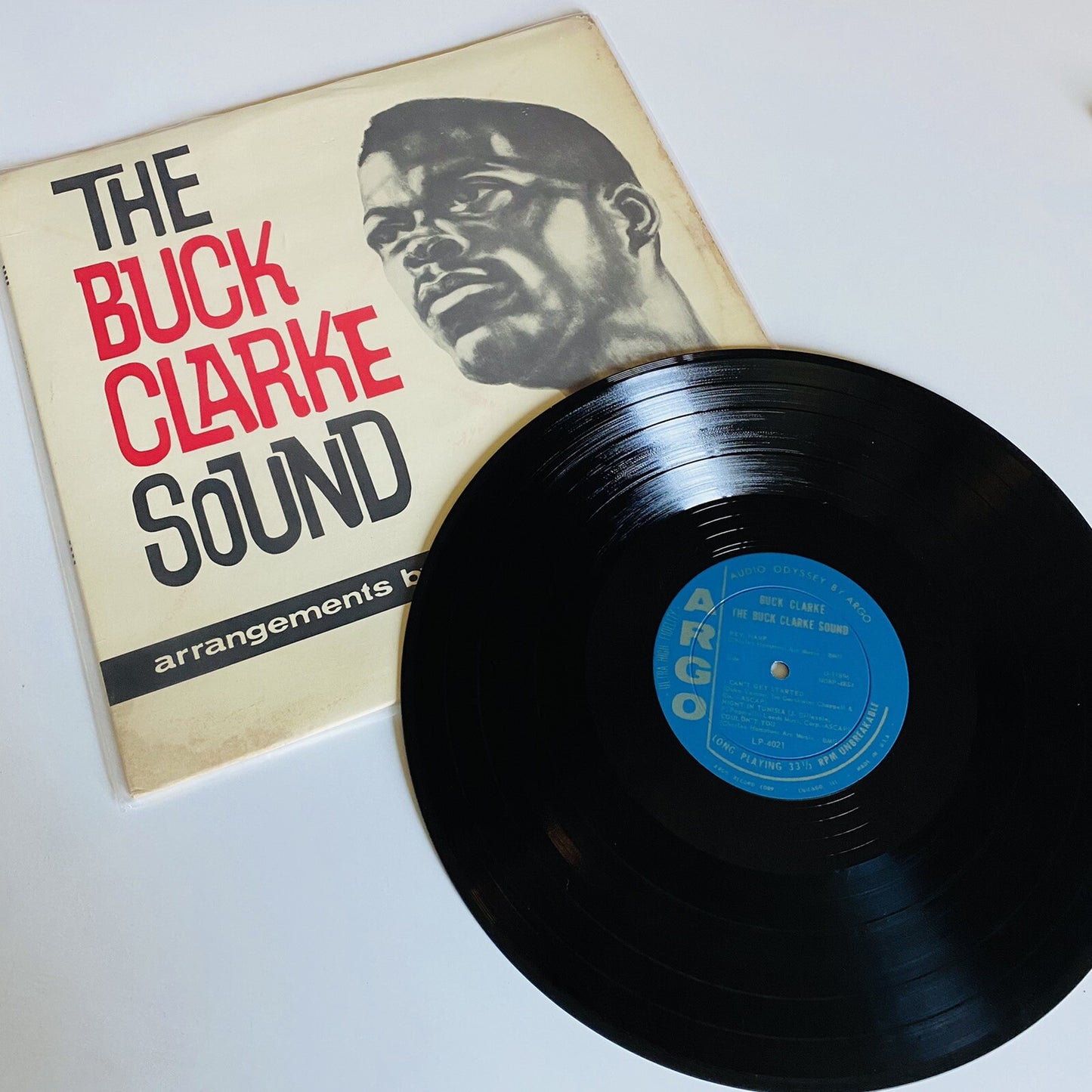 The Buck Clarke Sound VINYL LP RECORD Mono VG+/G+